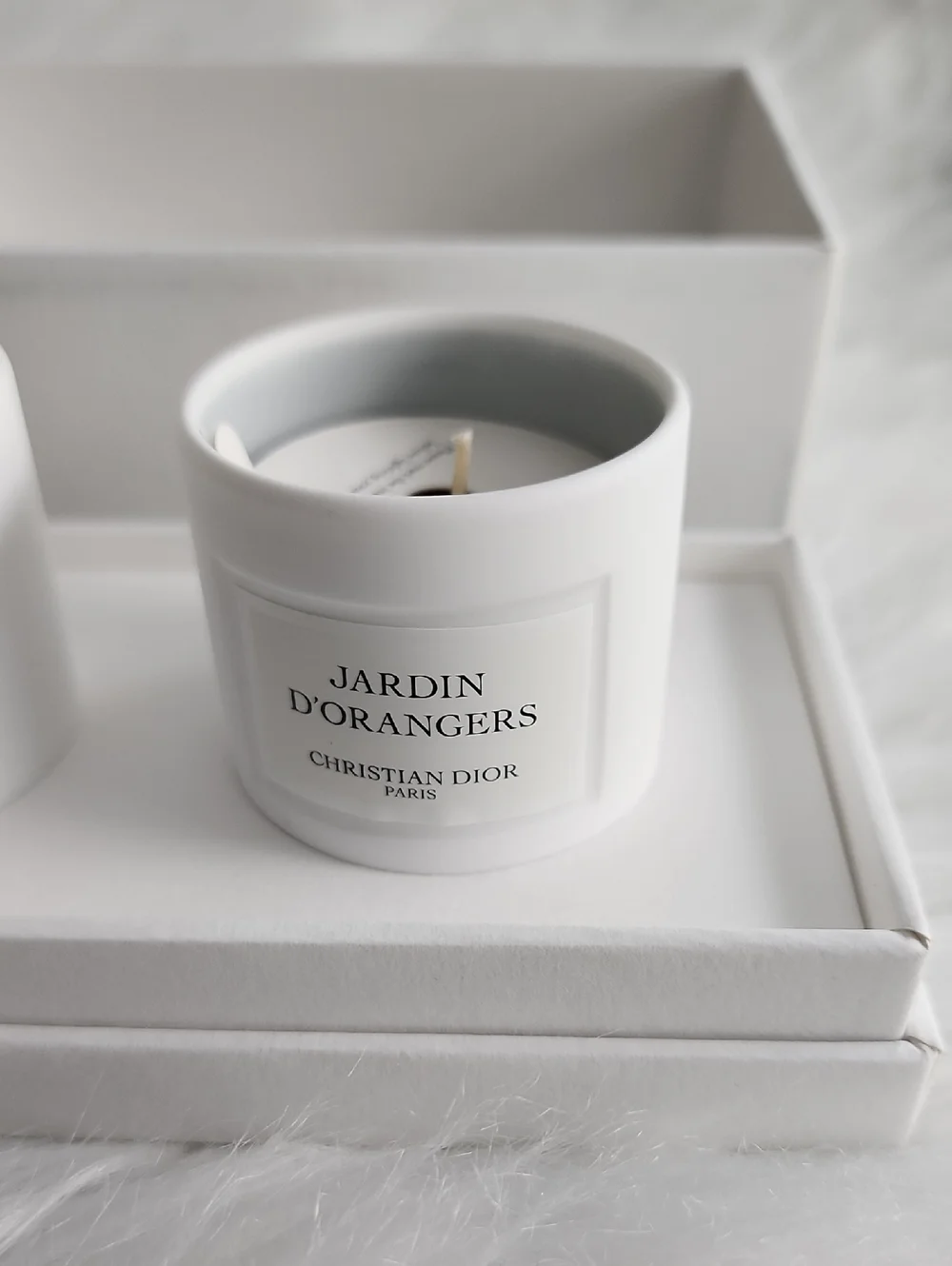 ChristianDior Limited Edition Jardin d'Orangers & Ambre Nuit Scented MiniCandles